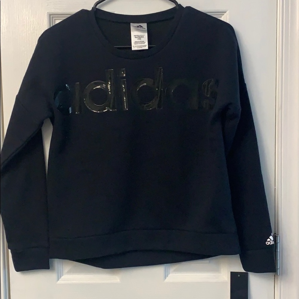 Brand new adidas sweatshirt girls xl 16